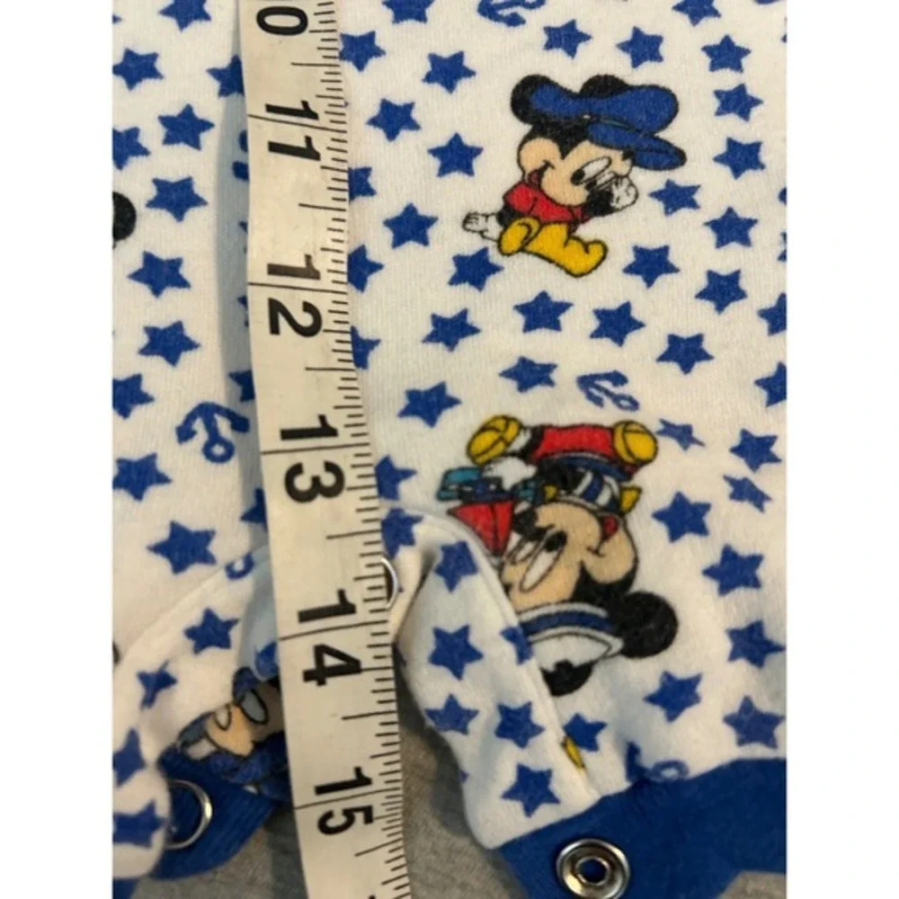 Vintage Disney baby romper 12M nautical cruise sailor front pocket
